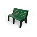 Frog Furnishings Green 4' Newport Bench PB 4GRENEW